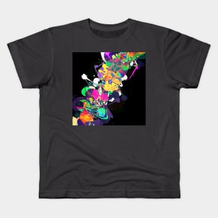 Mixed Media Colors 1 Kids T-Shirt